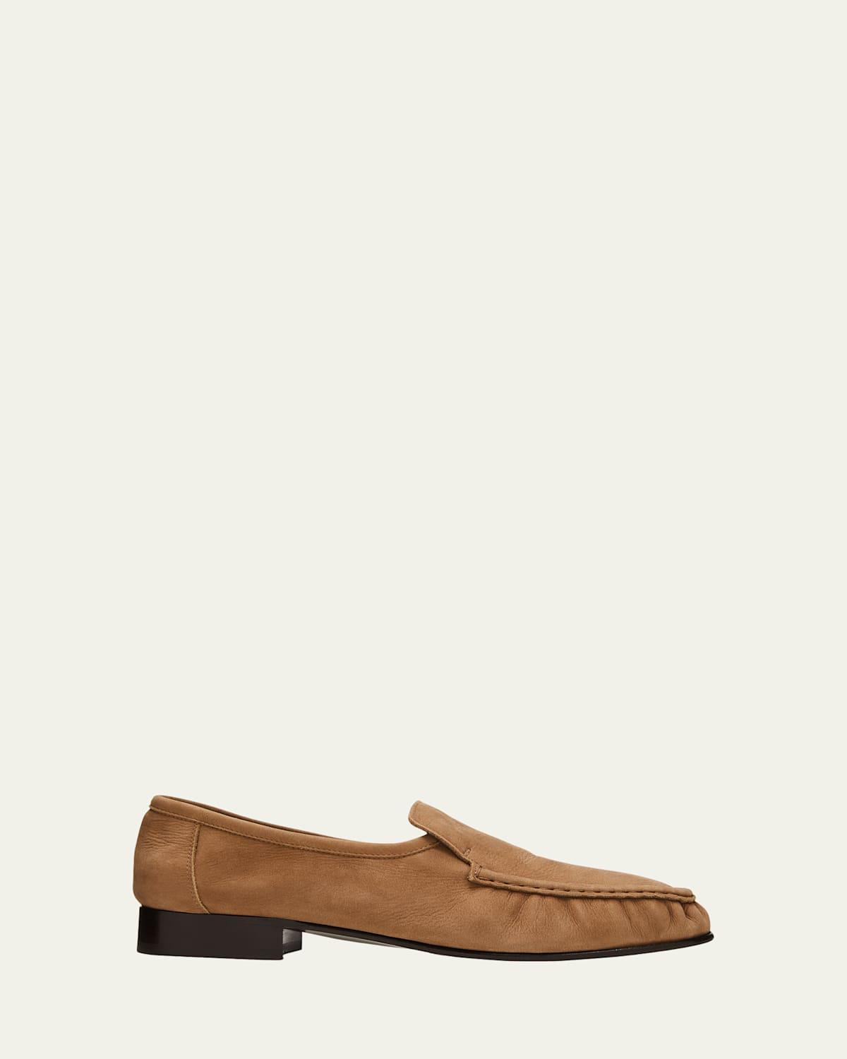 Mens Emerson Leather Moccasin Loafers Product Image