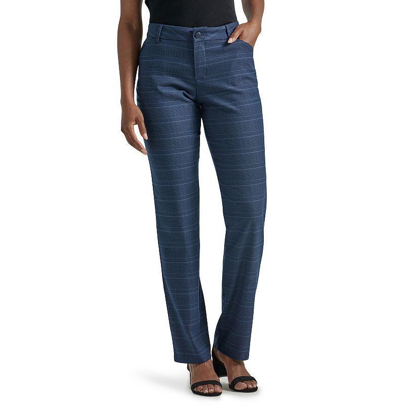 Petite Lee Wrinkle-Free Relaxed Fit Pants, Womens Product Image