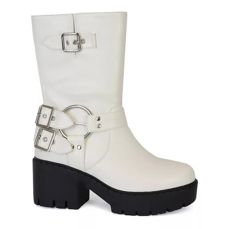 Yoki Blakely Womens Biker Boots Product Image