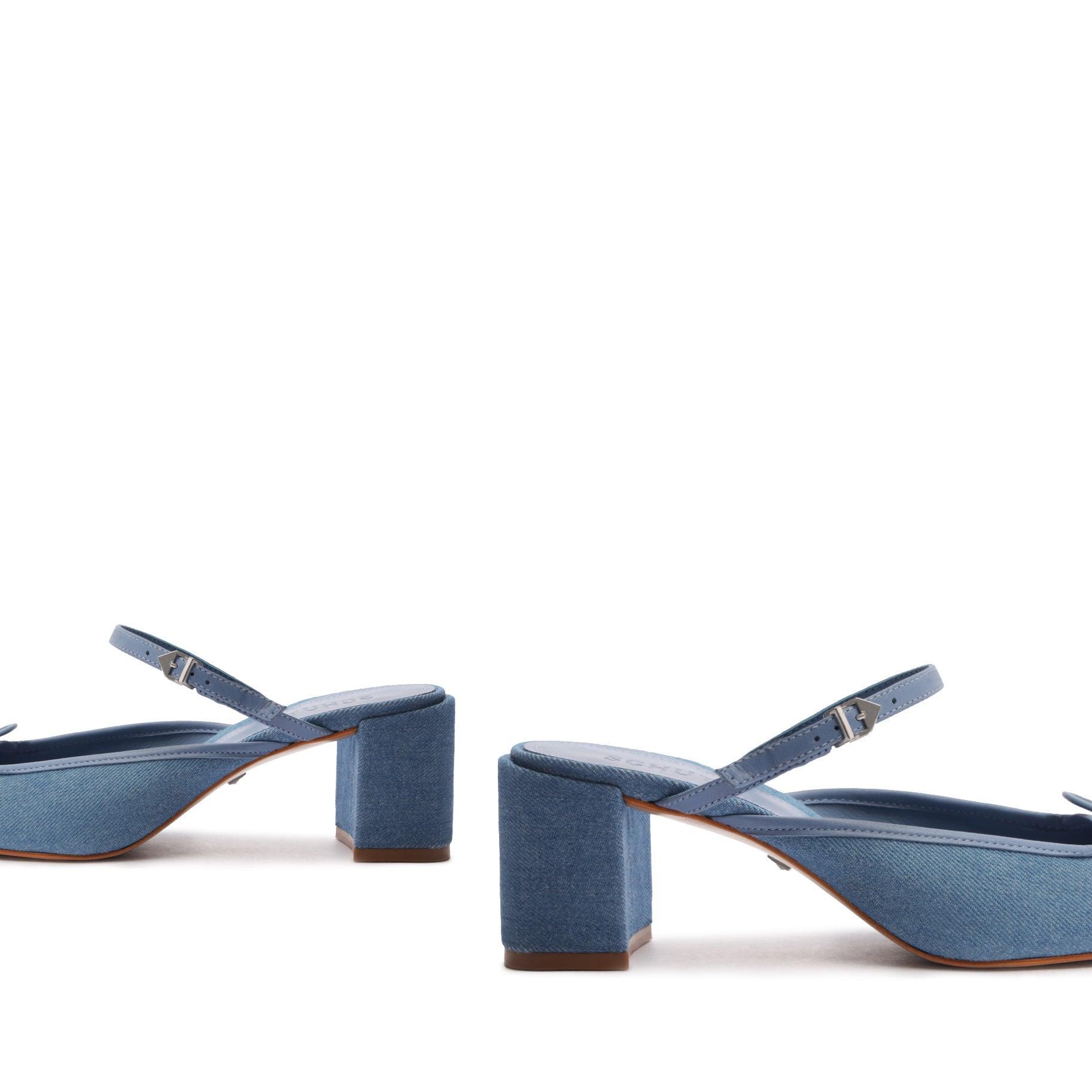 Arissa Denim Block Mule Female Product Image