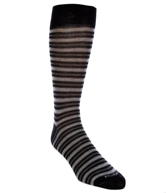 Murano Striped Crew Dress Socks Product Image