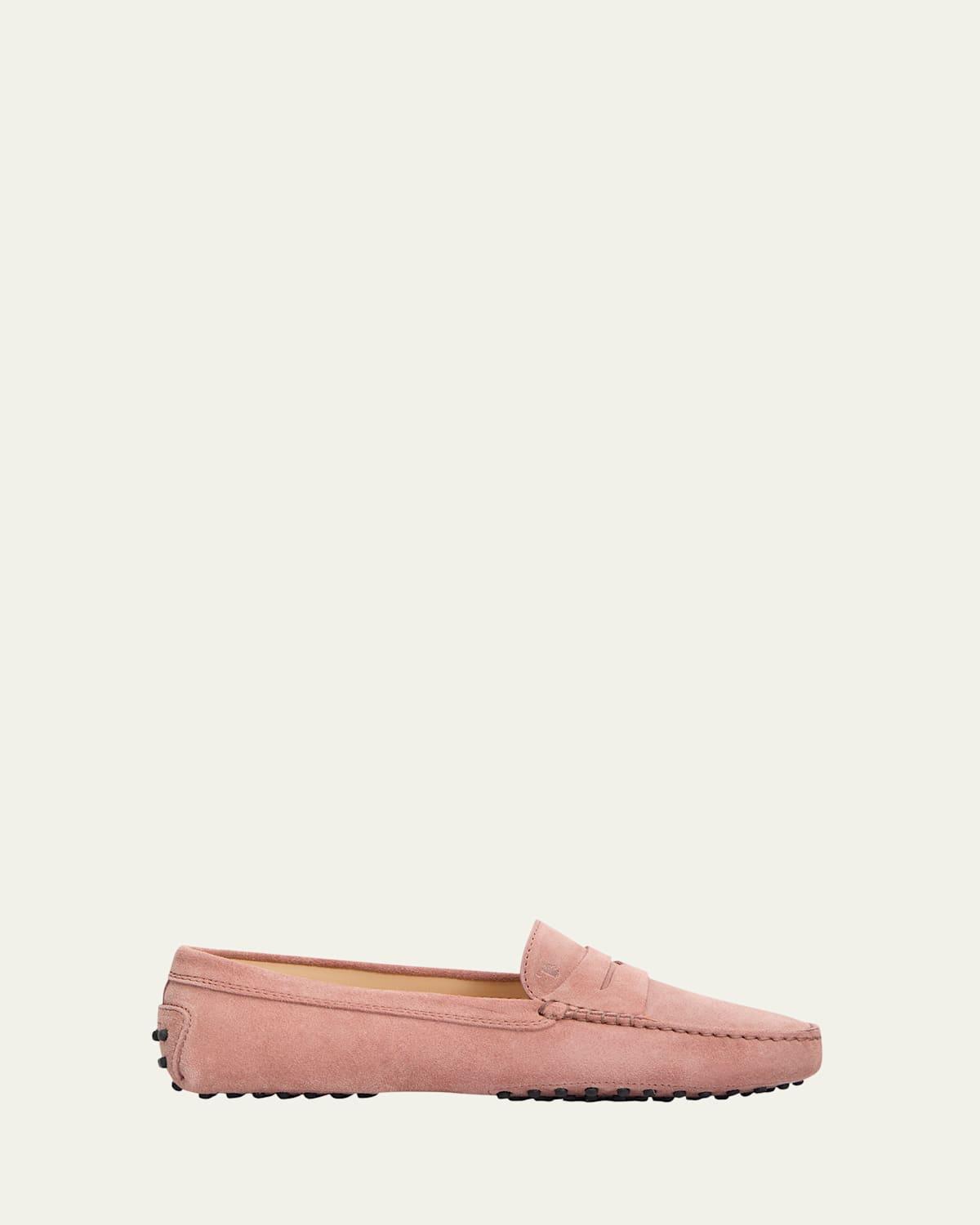 Gommini Suede Driver Penny Loafers Product Image