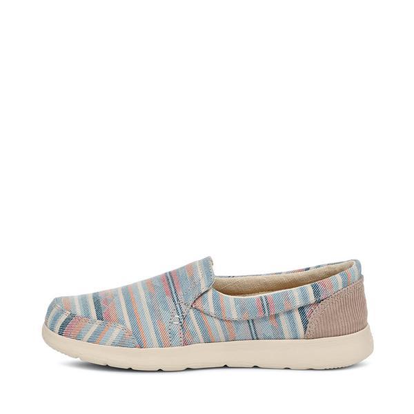 Womens Sanuk Hangout Lite Blanket Slip-On Casual Shoe - Blue / Multicolor Product Image