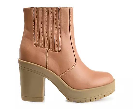 Journee Collection Womens Riplee Platform Ankle Boots Product Image