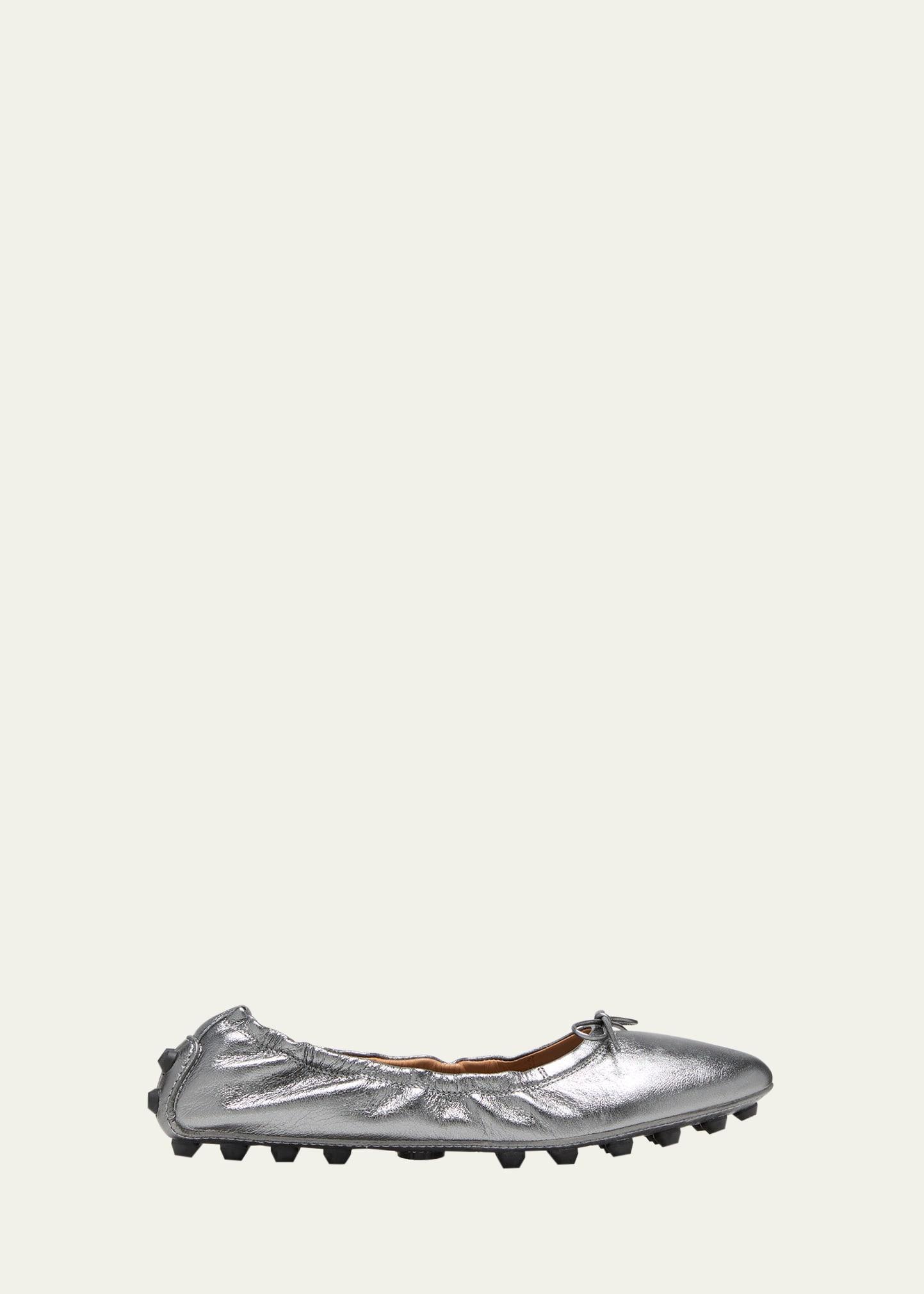 Tods Bubble Bow Ballet Flat Product Image