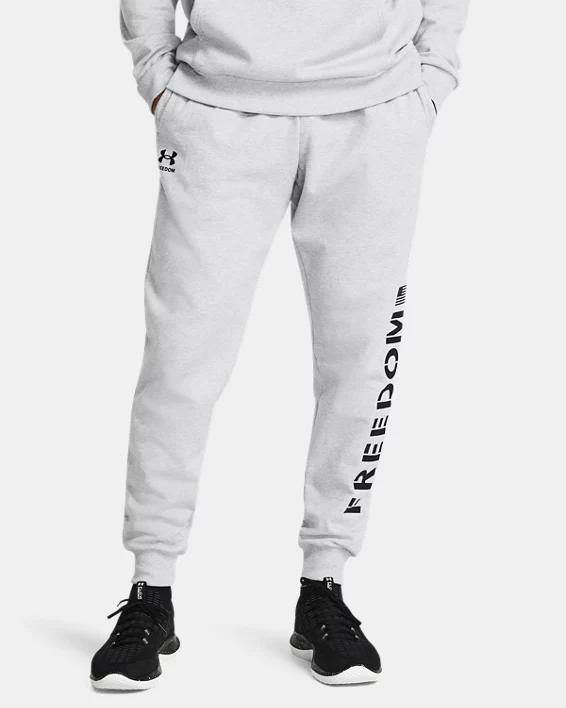 Mens UA Rival Fleece Freedom Joggers Product Image