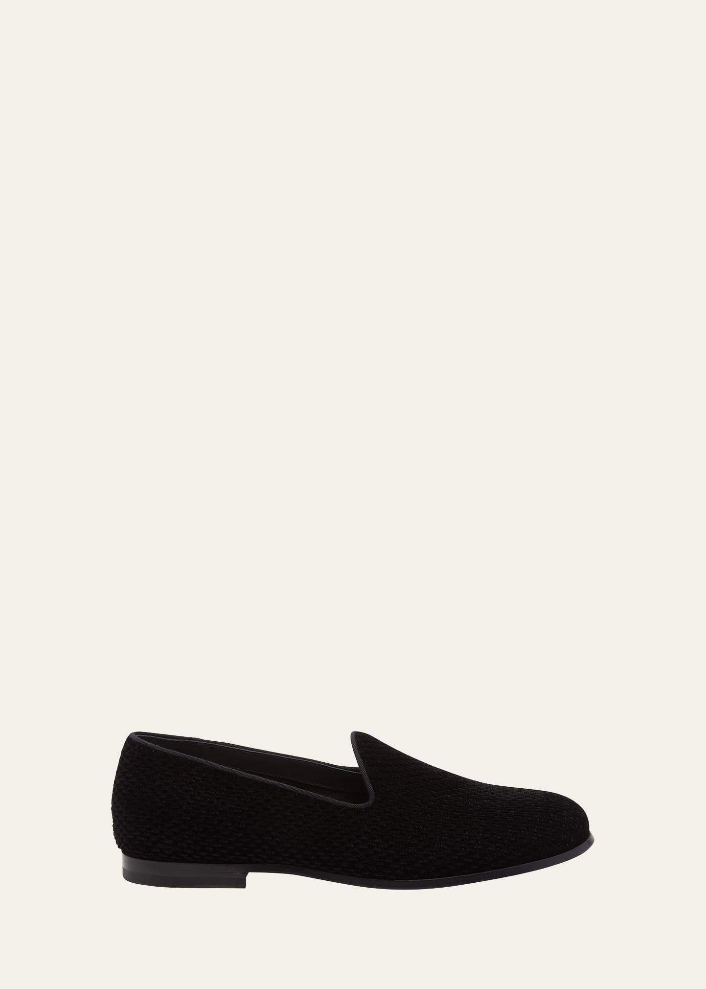 Mens Velvet Loafers Product Image