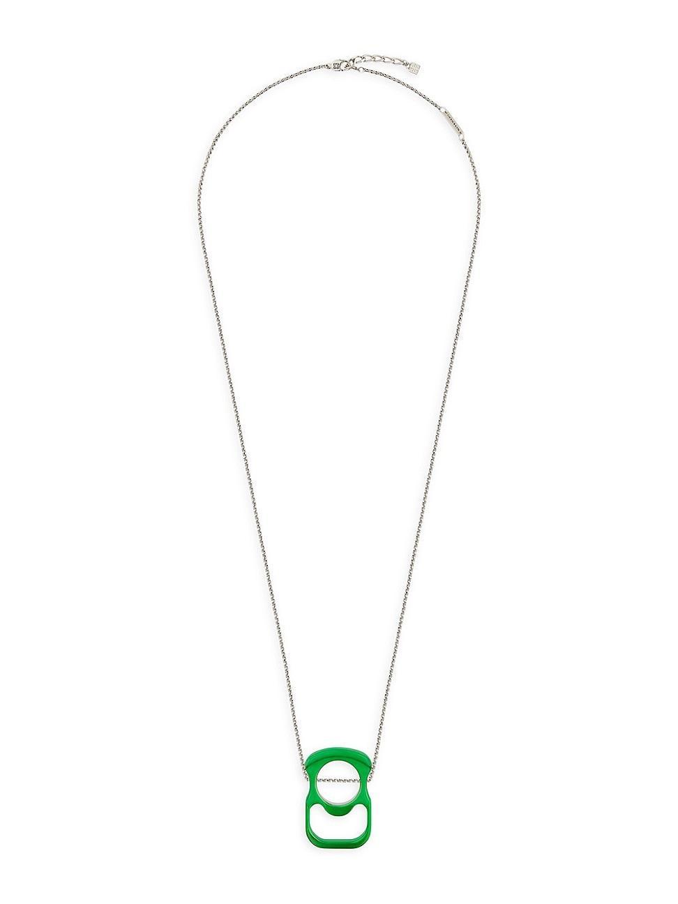 Mens G Can Necklace In Metal And Enamel Product Image