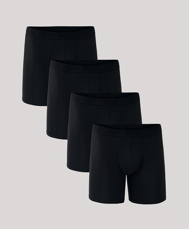 PACT Extended Boxer Brief 4-Pack Men's Underwear Product Image