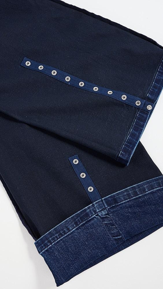 Tibi Classic Indigo Denim Barry Jeans | Shopbop Product Image