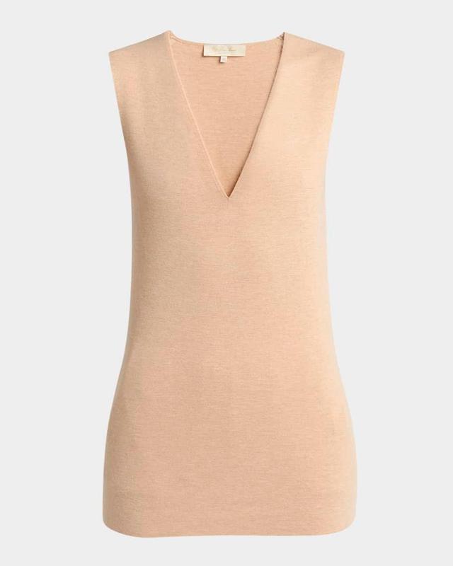 Cocooning Delicate Cashmere-Silk Tank Top Product Image