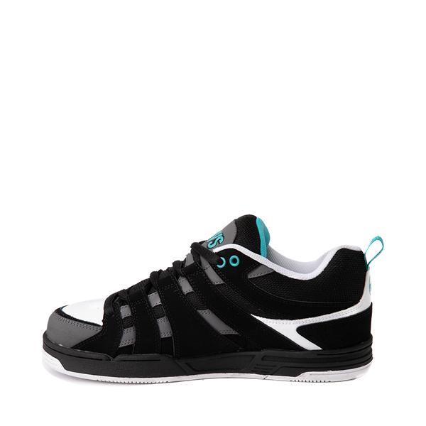 Mens DVS Primo Skate Shoe Charcoal / Turquoise Product Image