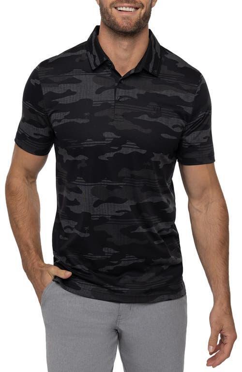 TravisMathew Beachside Stealth Camo Polo Product Image