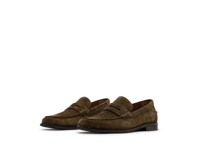 Steve Madden Mens Alonso Suede Penny Loafers Product Image