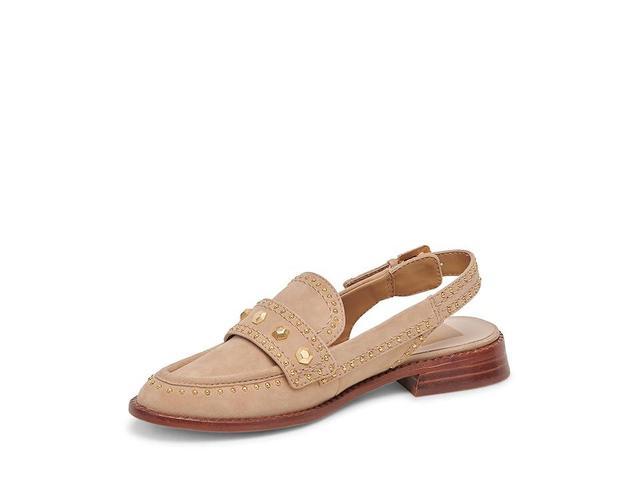 Dolce Vita Hardi Stud (Camel Suede) Women's Sandals Product Image