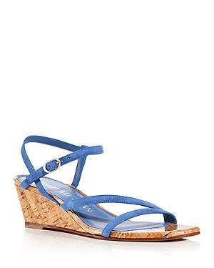 Oasis Suede Ankle-Strap Wedge Sandals Product Image