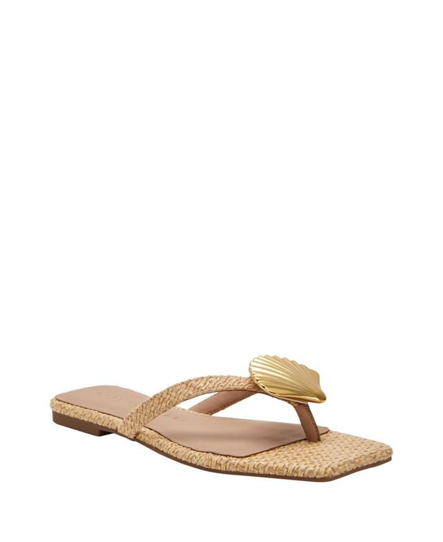 Katy Perry Womens Camie Shell Slip-On Sandals Product Image