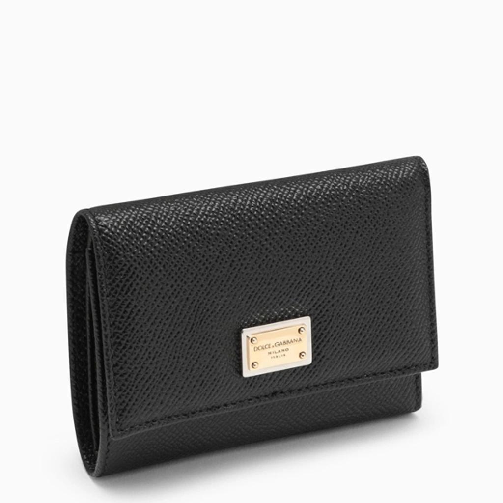 Dolce&gabbana Black Small Dauphine Wallet Women Product Image