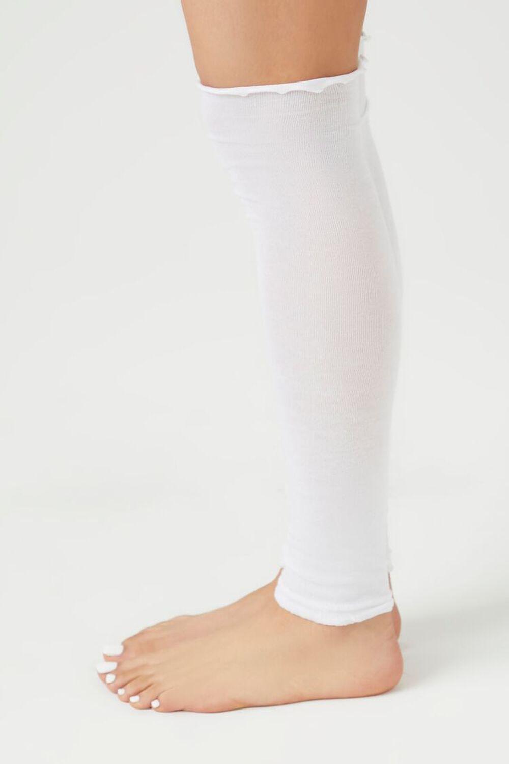 Lettuce-Edge Leg Warmers | Forever 21 Product Image