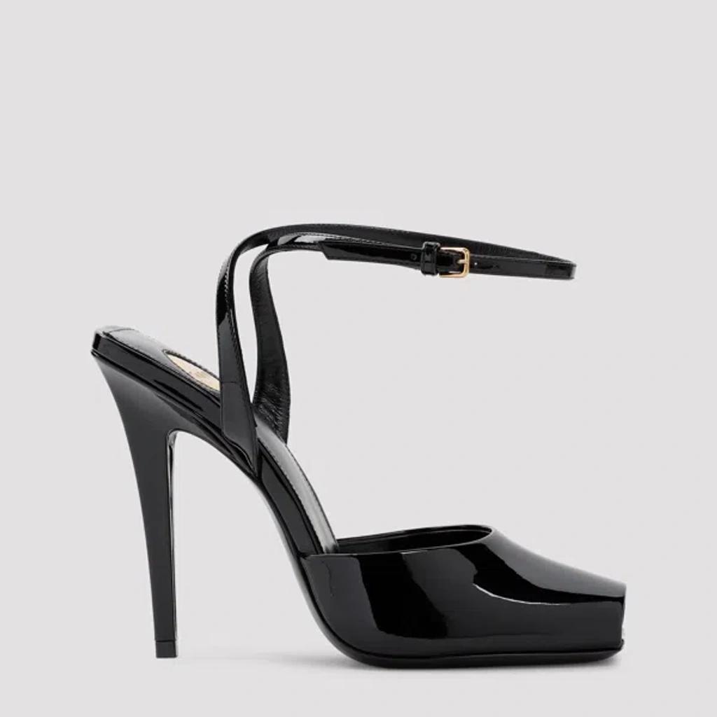 Patent Leather Mules In Black product image