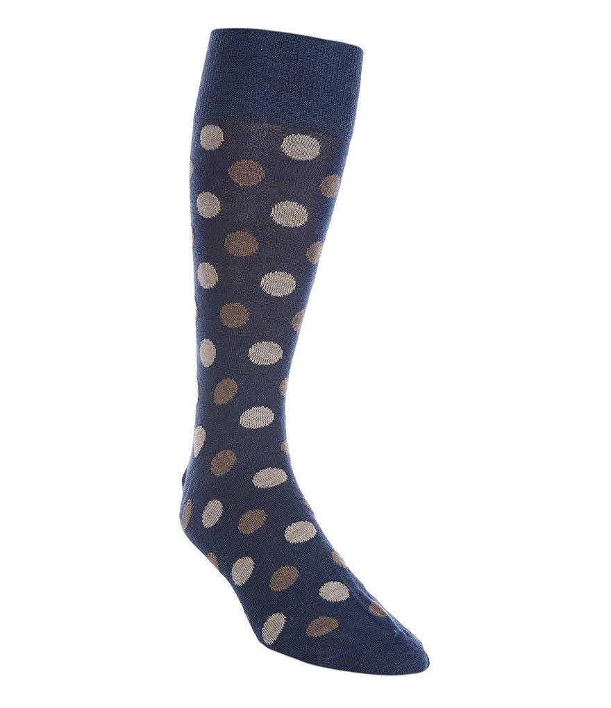 Cremieux Dot Crew Dress Socks Product Image