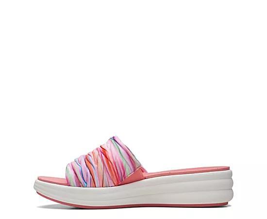 Clarks Womens Drift Petal Slide Sandal Product Image