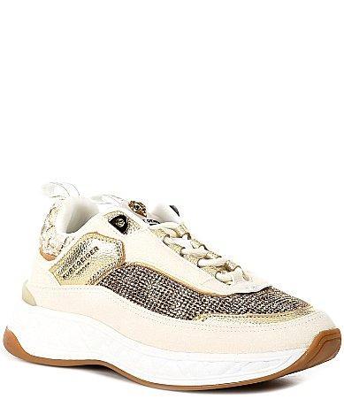 Kurt Geiger London Kensington Rhinestone Houndstooth Sneakers Product Image