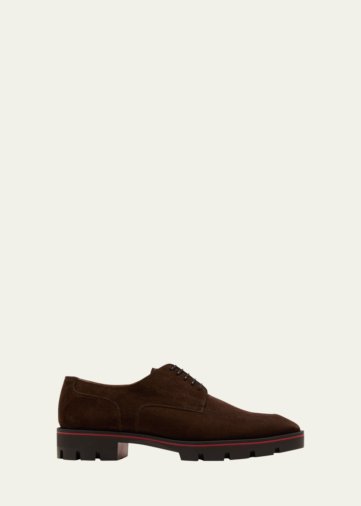 Christian Louboutin Davisol Lug Sole Suede Derby Product Image