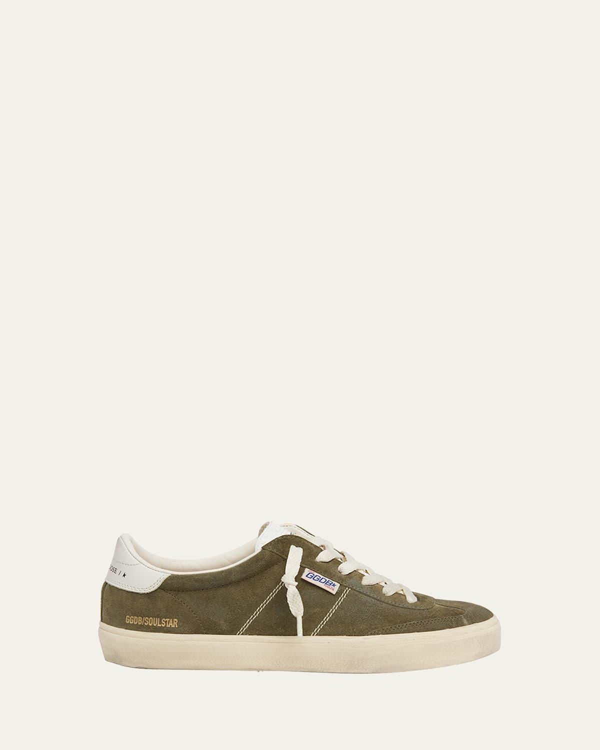 Soul Star Suede Low-Top Sneakers Product Image