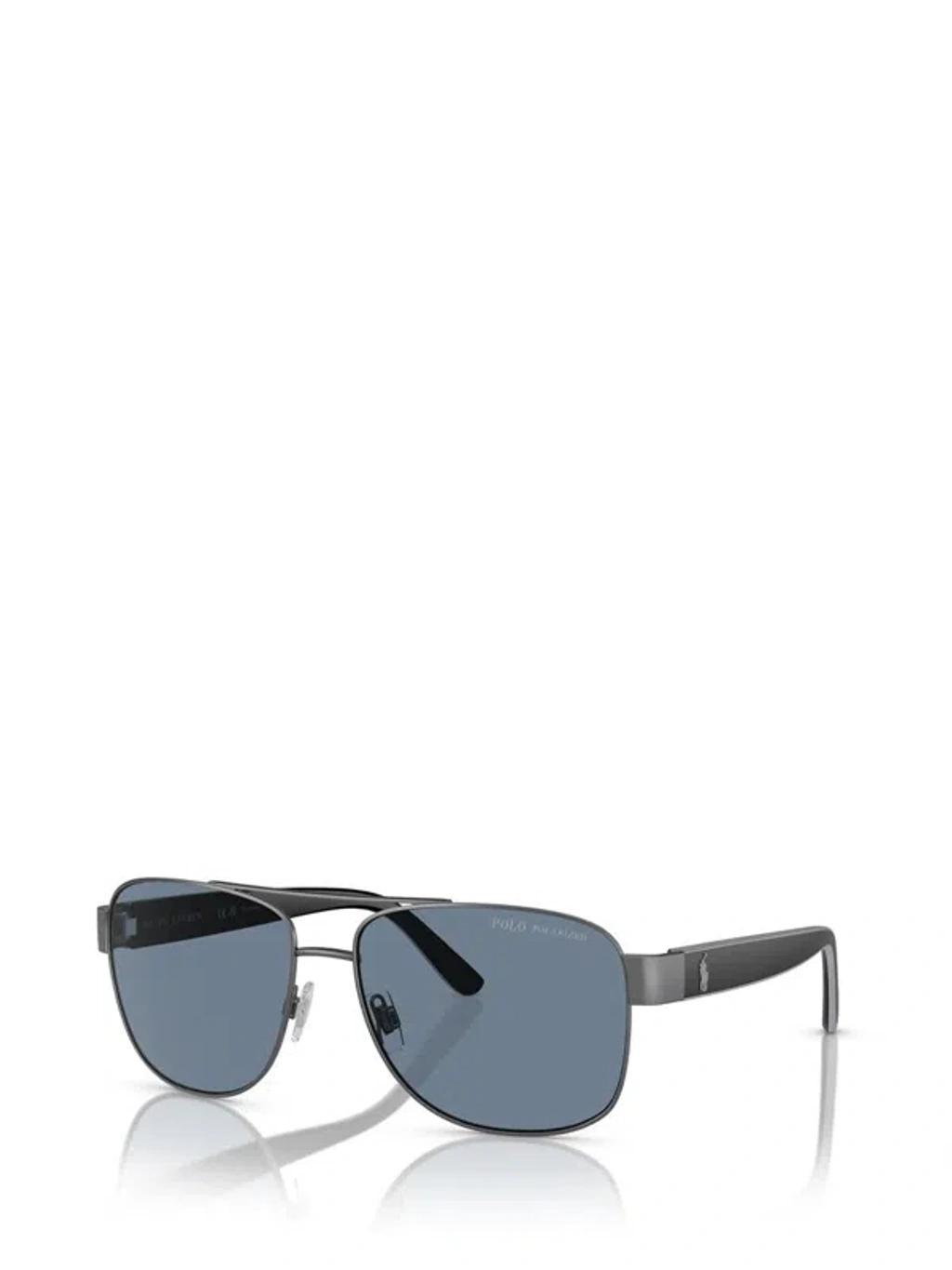 POLO RALPH LAUREN Man Sunglasses Ph3122 In Polarized Blue Product Image