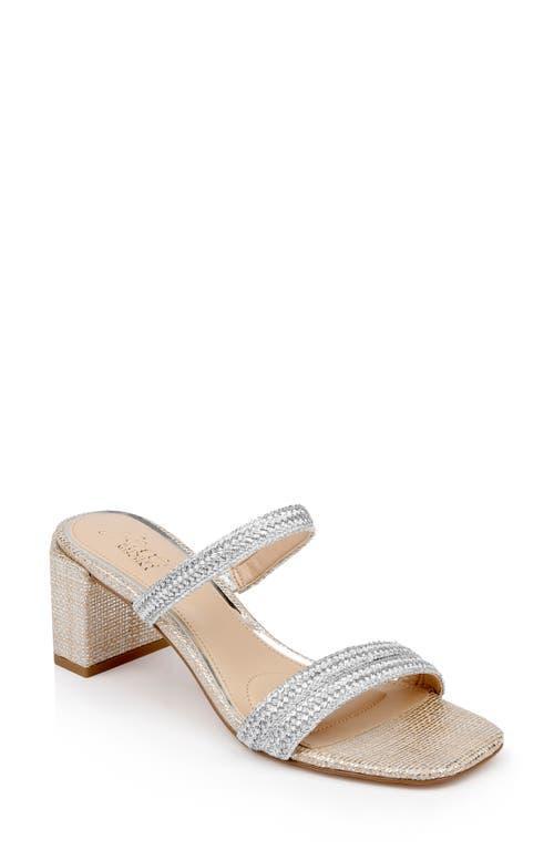 Jewel Badgley Mischka Heat Slide Sandal Product Image