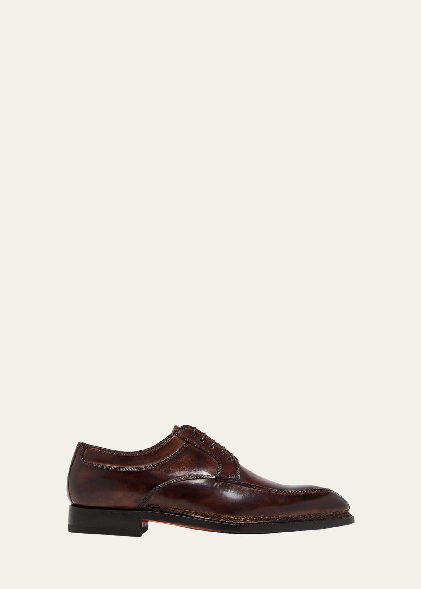 Mens Quasimodo Leather Derby Shoes Product Image