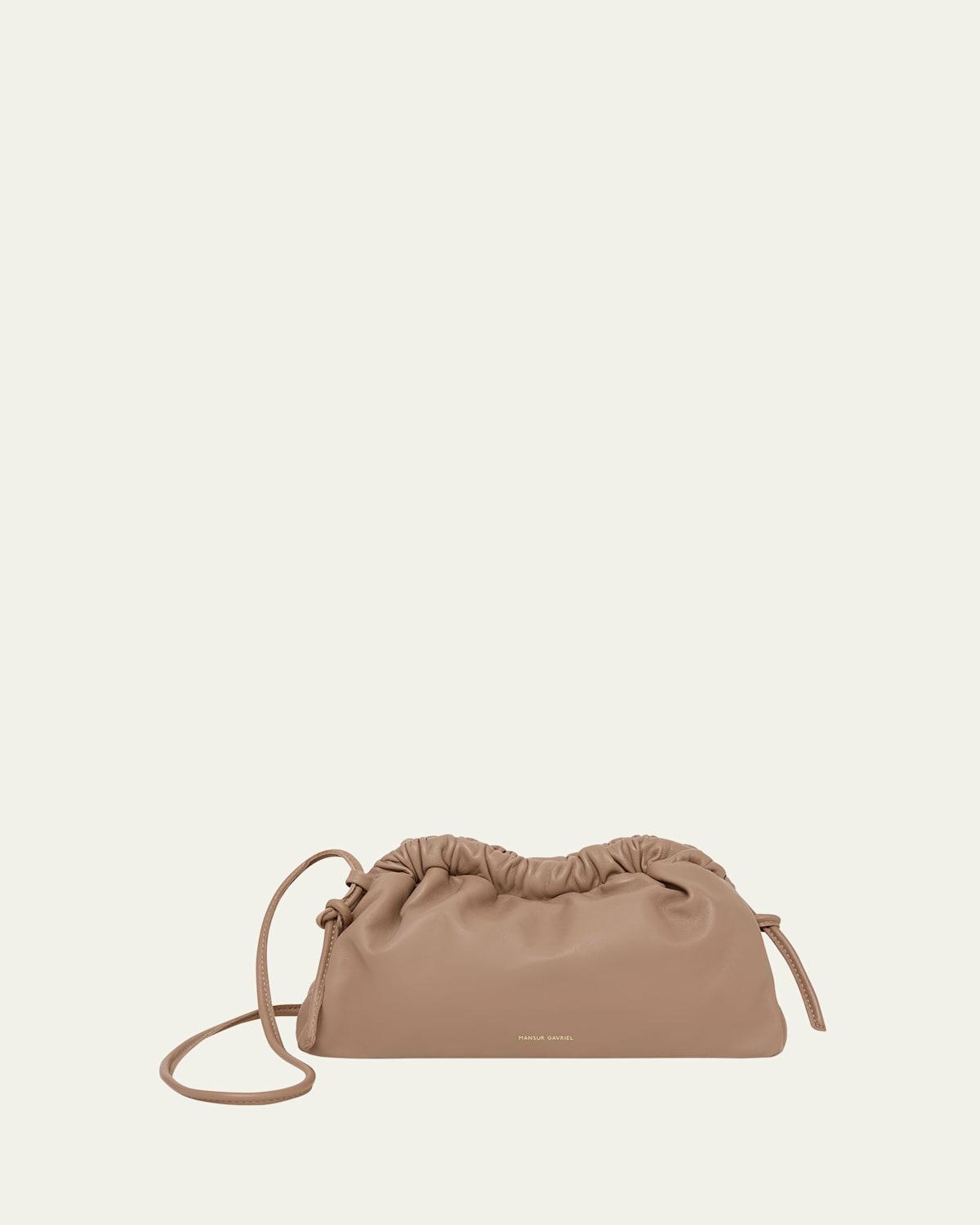 Mansur Gavriel Mini Cloud Leather Clutch Product Image