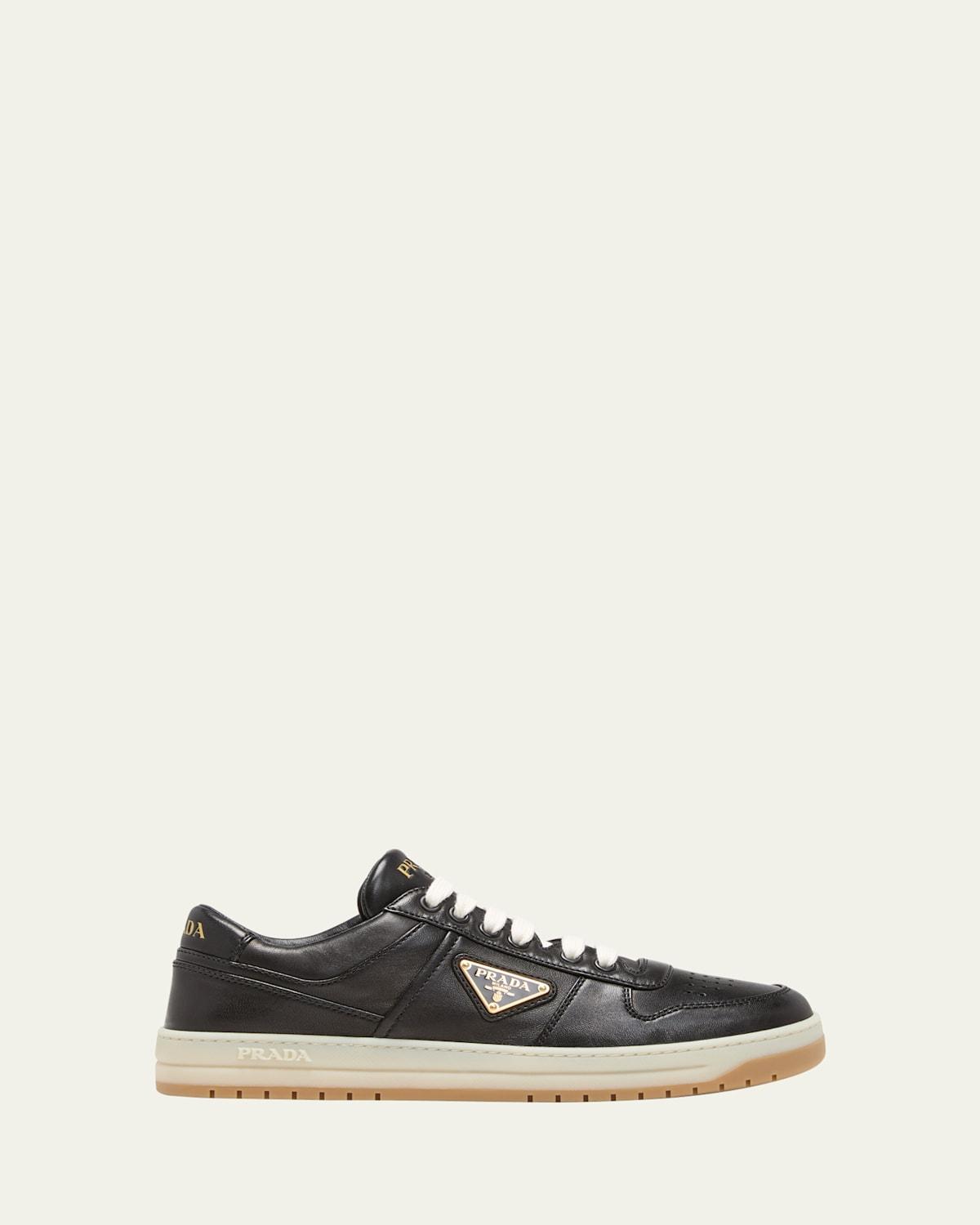 Womens Downtown Nappa Leather Sneakers Product Image