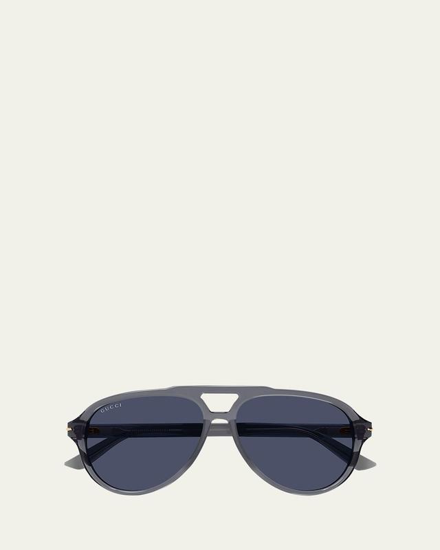 Mens GG1443Sm Acetate Aviator Sunglasses Product Image