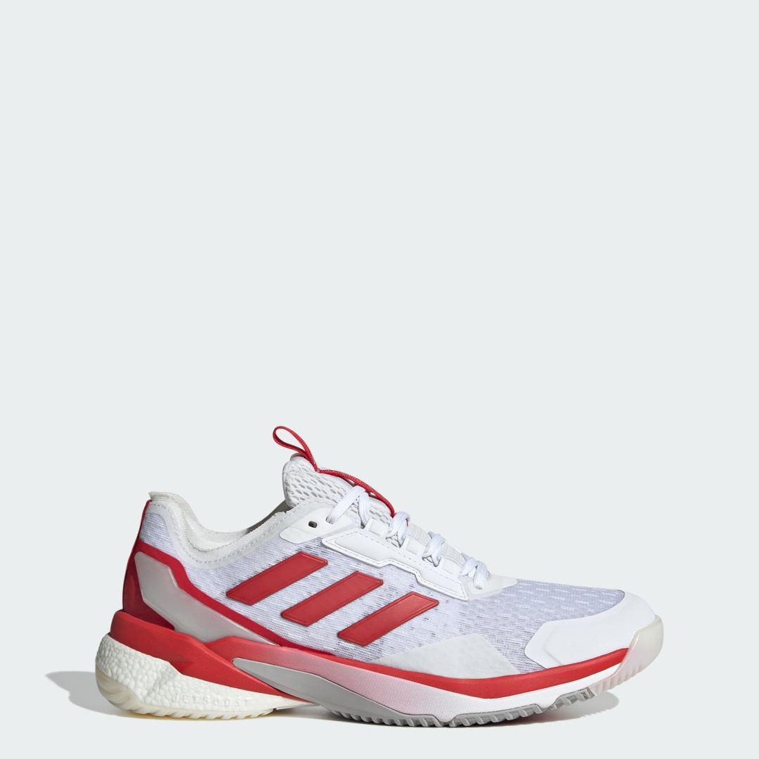 adidas Crazyflight 5 Indoor Shoes Cloud White 12.5 Womens Product Image