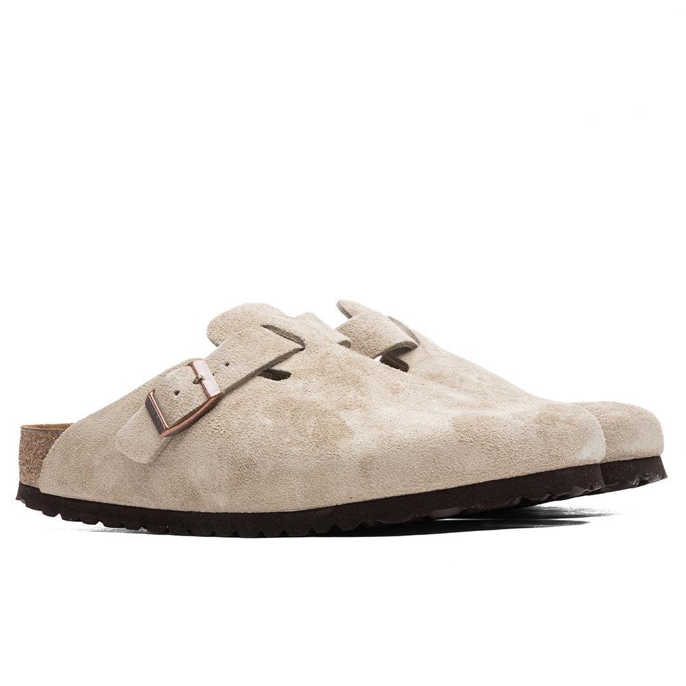 Wide Boston Soft Footbed - Taupe Male Product Image