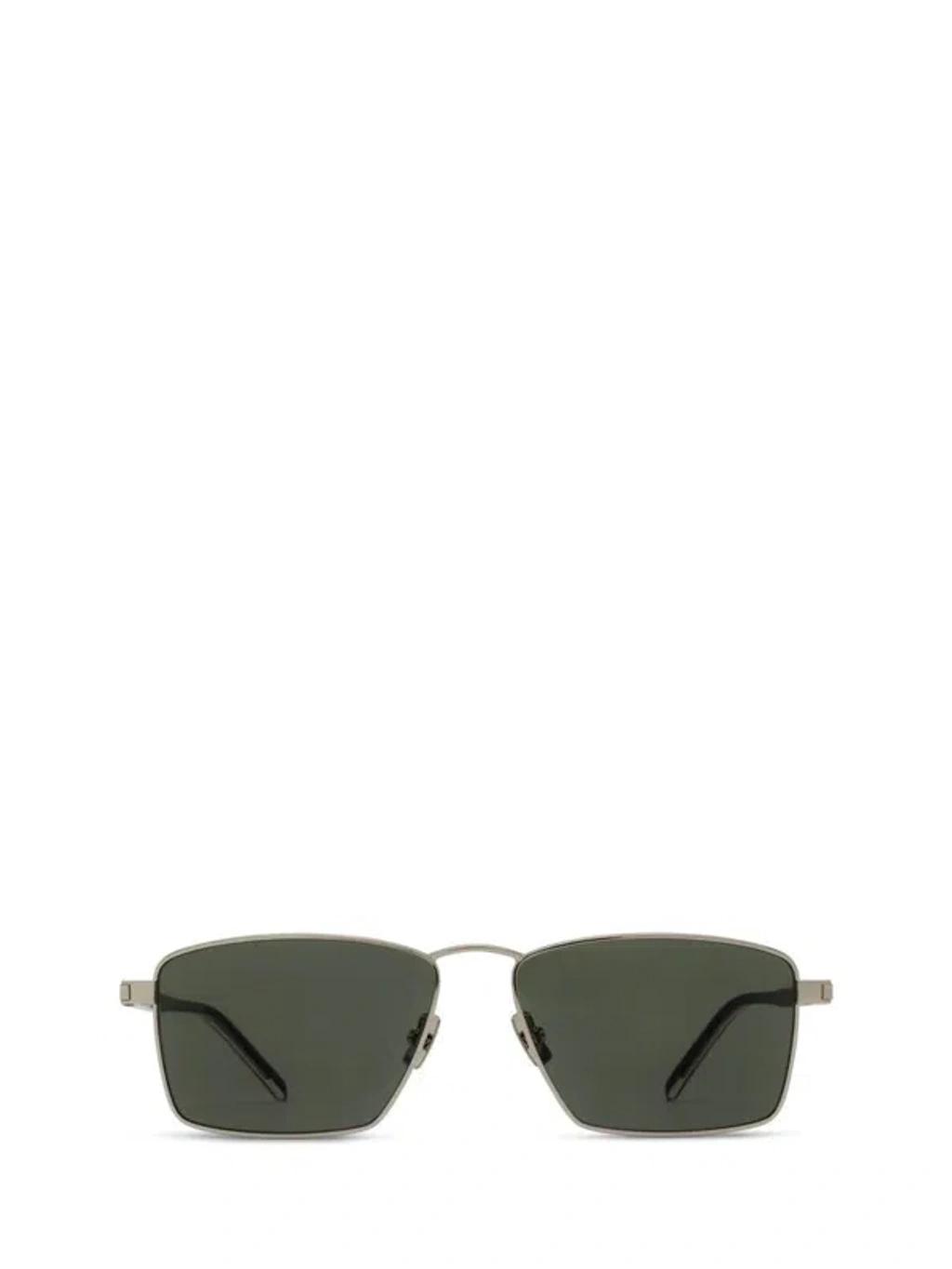 SAINT LAURENT Eyewear Sunglasses In Silver Product Image