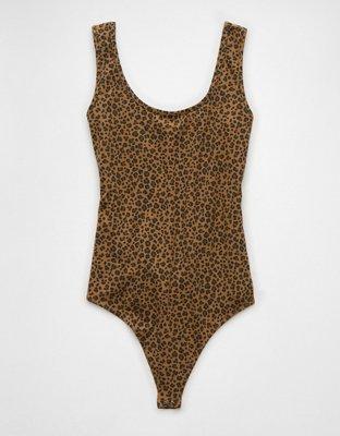 AE Leopard Print Bodysuit Product Image