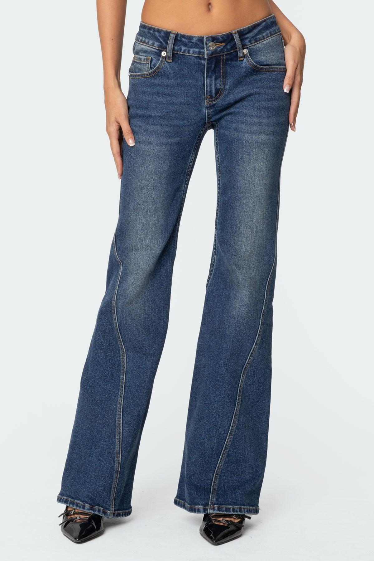 Colton Boot Cut Low Rise Jeans Product Image