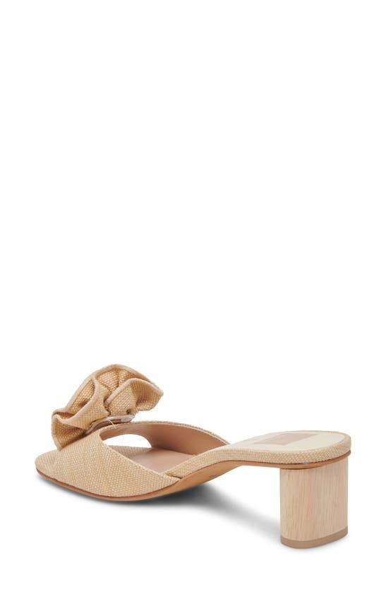 Darly Slide Sandal In Natural Raffia Product Image