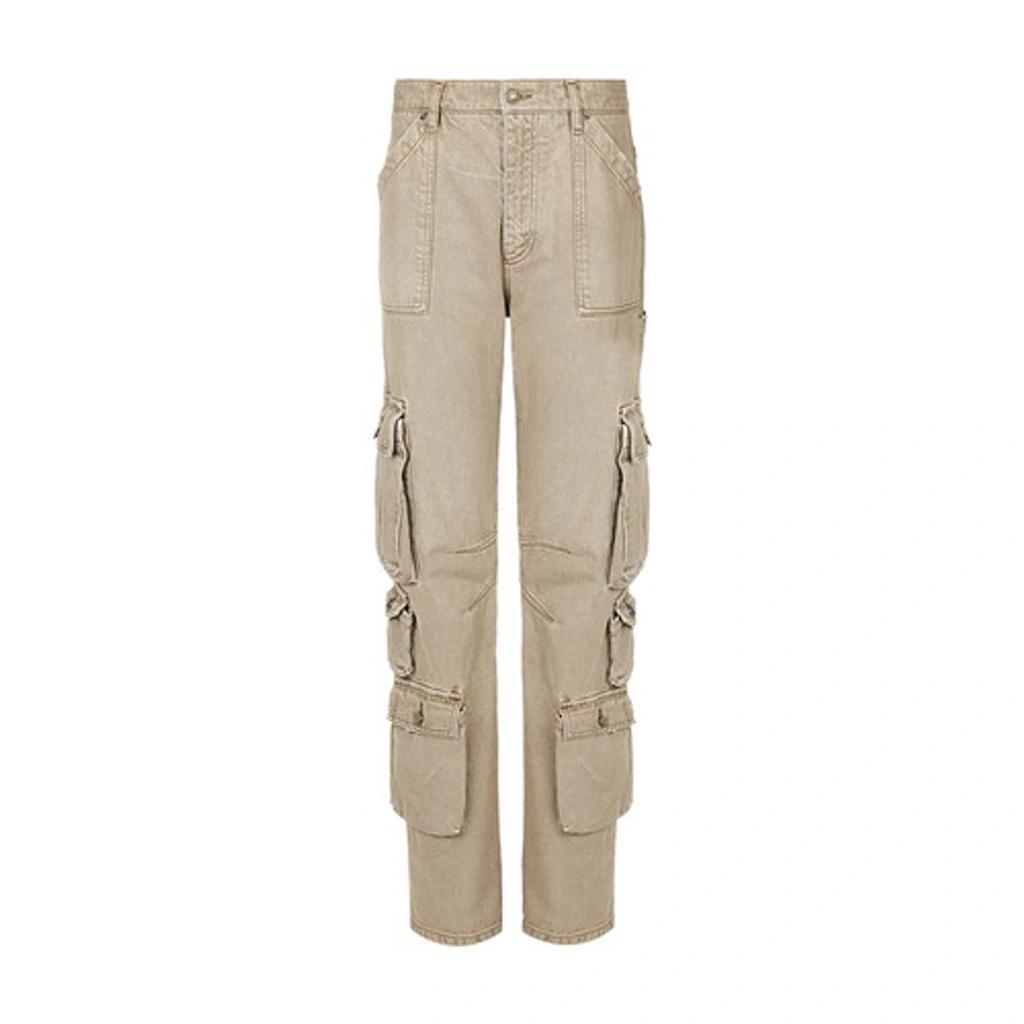 Denim Cargo Pants In Combined_colour Product Image