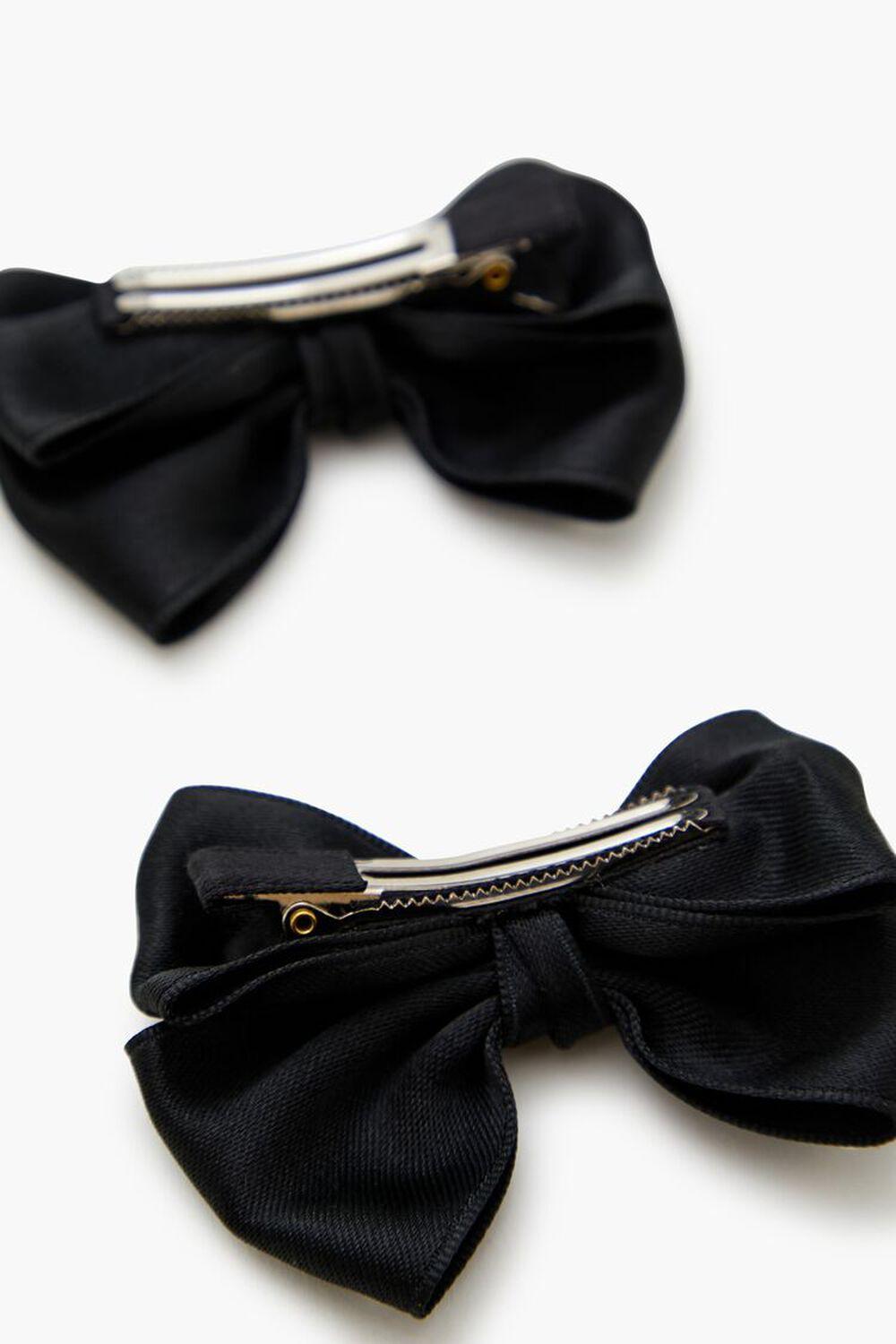 Faux Pearl Bow Hair Clip Set | Forever 21 Product Image