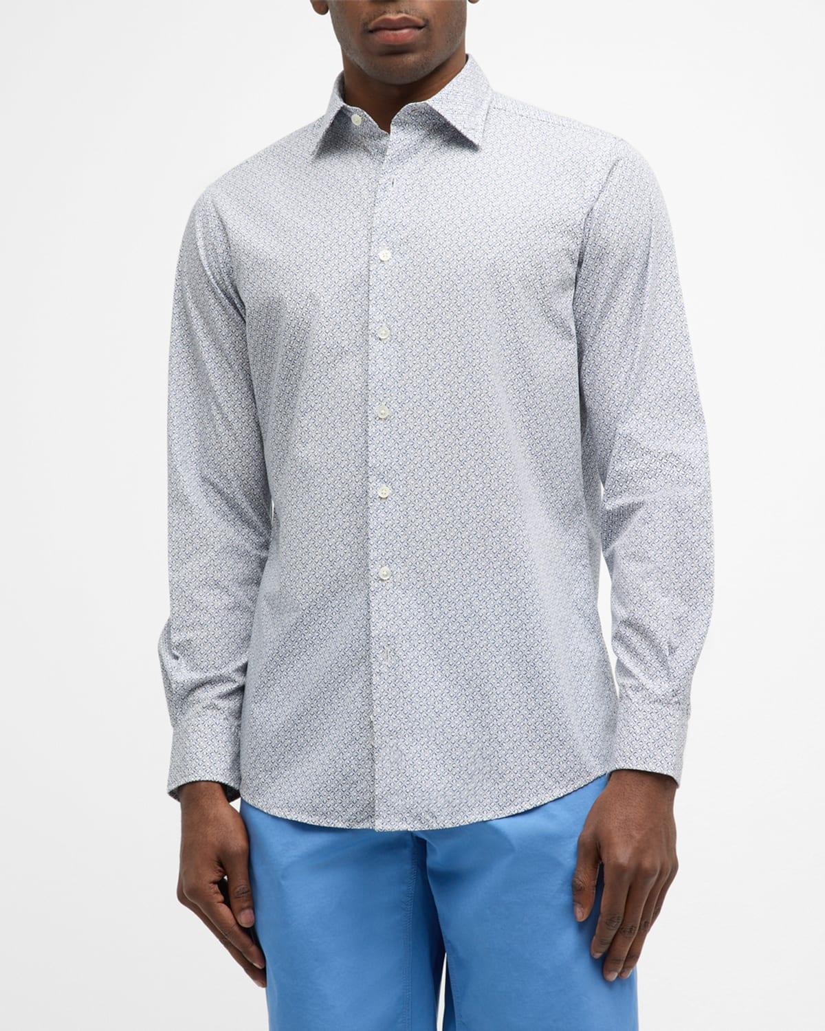 Mens Rowallan Woven Button-Up Shirt Product Image