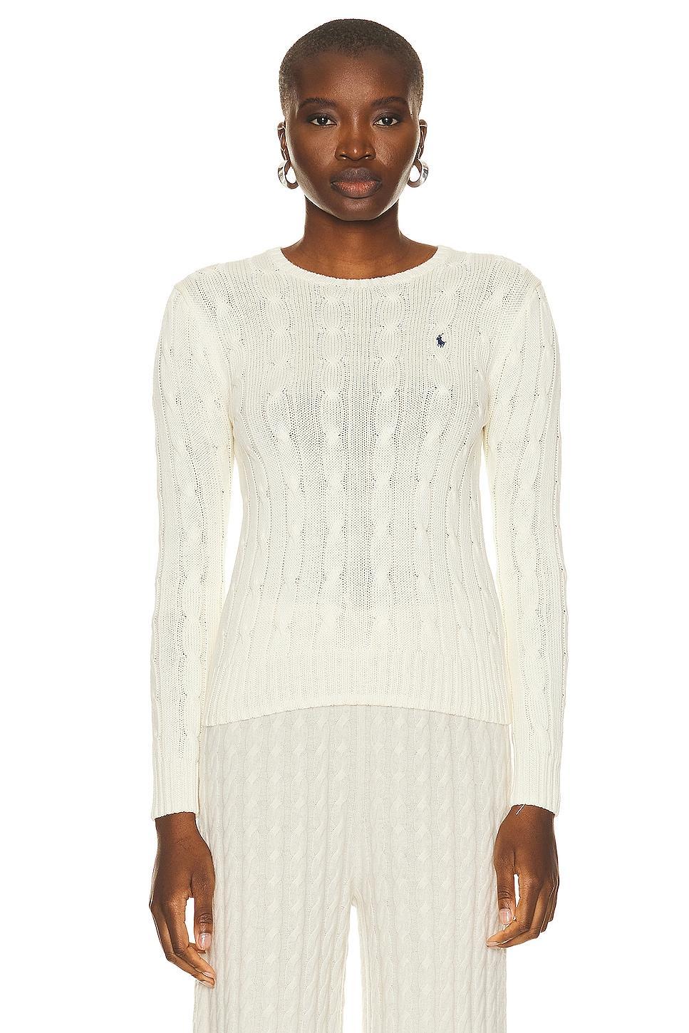 Womens Julianna Cable-Knit Pima Cotton Sweater Product Image