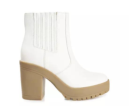 Journee Collection Womens Riplee Platform Ankle Boots Product Image