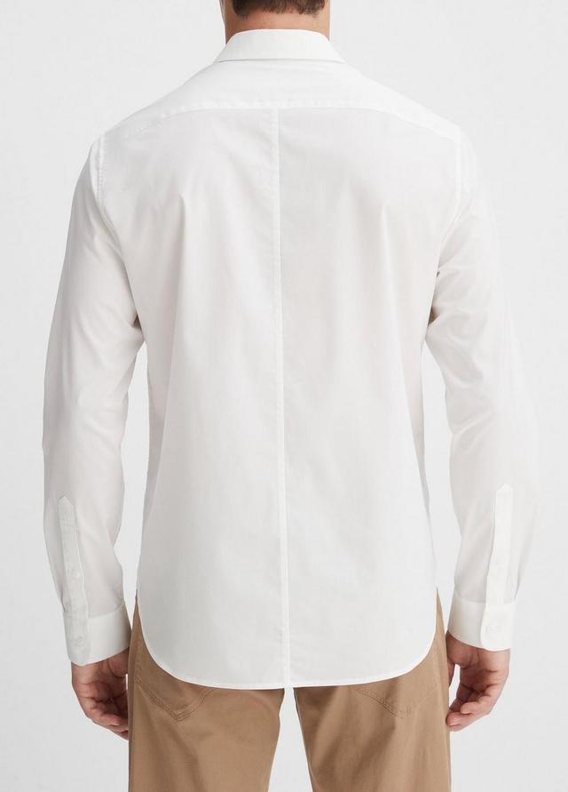 Cotton-Blend Long-Sleeve Shirt Product Image