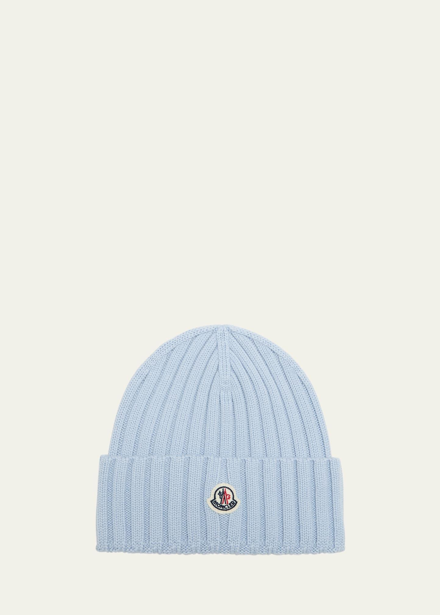 Ribbed Wool Beanie w/ Logo Product Image