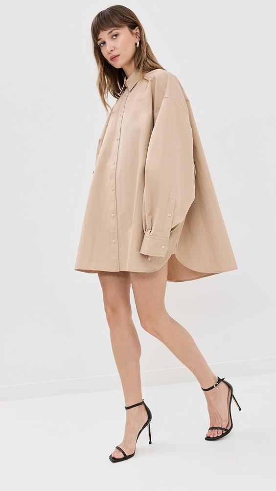 WARDROBE.NYC Drill Mini Shirt Dress | Shopbop Product Image