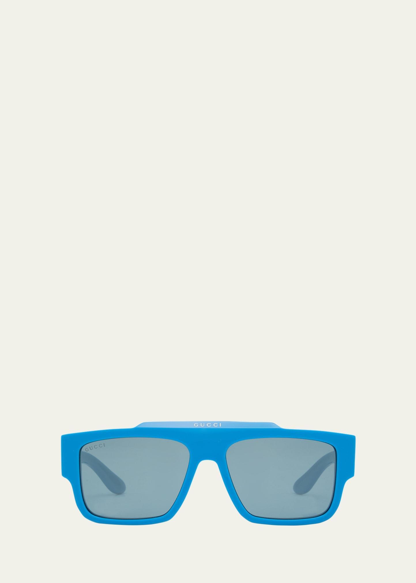 Mens GG1460Sm Acetate Rectangle Sunglasses Product Image